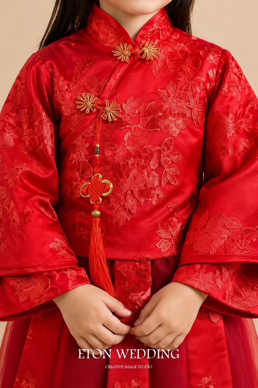 花童服,花童服推薦,花童服出租,女童中式禮服,女童秀禾服,花童服款式